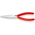 Knipex Long Flat Nose Plier Plastic Coated Handle Vanadium Electric Steel Chrome Finish 160mm 30 13 160