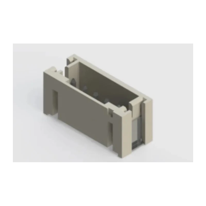 EDAC 140 Series Vertical Surface PCB Header 5 Contact 2 mm Pitch 1 Row Shrouded 140-505-417-011