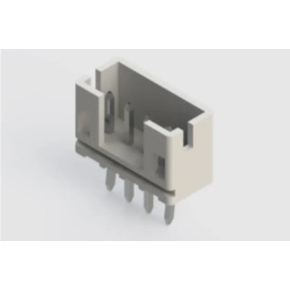 EDAC 140 Series Vertical Through Hole PCB Header, 4 Contact(s), 2 mm Pitch, 1 Row, Shrouded 140-504-415-001