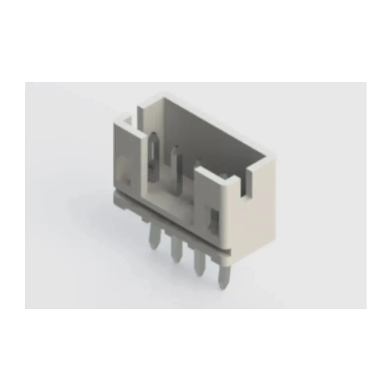 EDAC 140 Series Vertical Through Hole PCB Header, 4 Contact(s), 2 mm Pitch, 1 Row, Shrouded 140-504-415-001