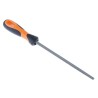 Bahco Engineers File Second Cut Round Shape 200 mm Length 8 mm Width with Round Handle Included 1-230-08-2-2