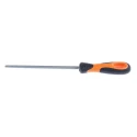 Bahco Engineers File Second Cut Round Shape 200 mm Length 8 mm Width with Round Handle Included 1-230-08-2-2