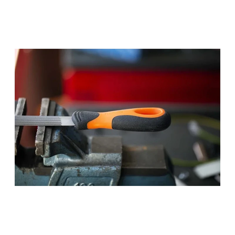 Bahco Half Round Engineers File 200 mm Length, 6 mm Thickness, Second Cut 1-210-08-2-2
