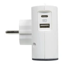 Legrand 6A France Germany Multi-Outlet Plug Type E with USB Type A and C Ports 049401