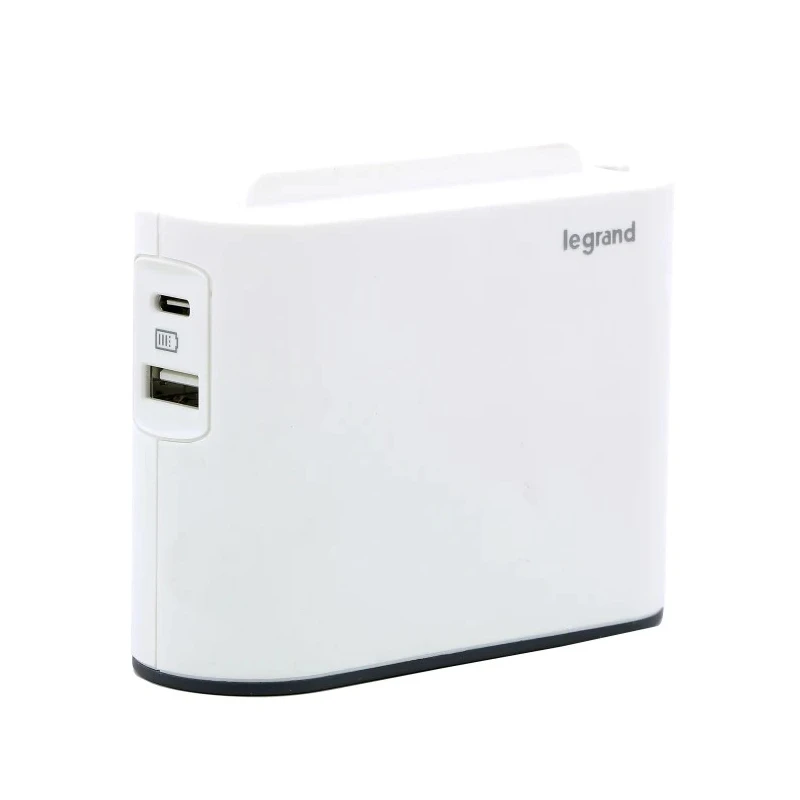 Legrand 6A France Germany Multi-Outlet Plug Type E with USB Type A and C Ports 049401