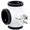 Legrand 16A Germany France Belgium Multi-Outlet Plug, Plug-in Plastic 049436