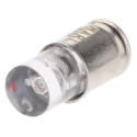 Marl Red Indicator Lamp Single Chip with Midget Groove Base, 4.9 mm Diameter, 20mA, 120° Viewing Angle 205-501-23-38