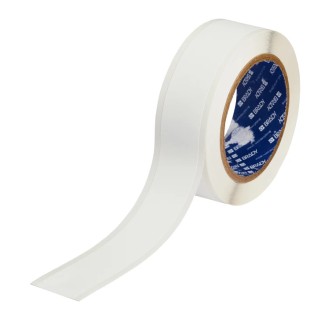 Brady White Label Roll 28.58 mm Width, Aggressive Adhesive, Compatible with J4000 J40C-1125-2475