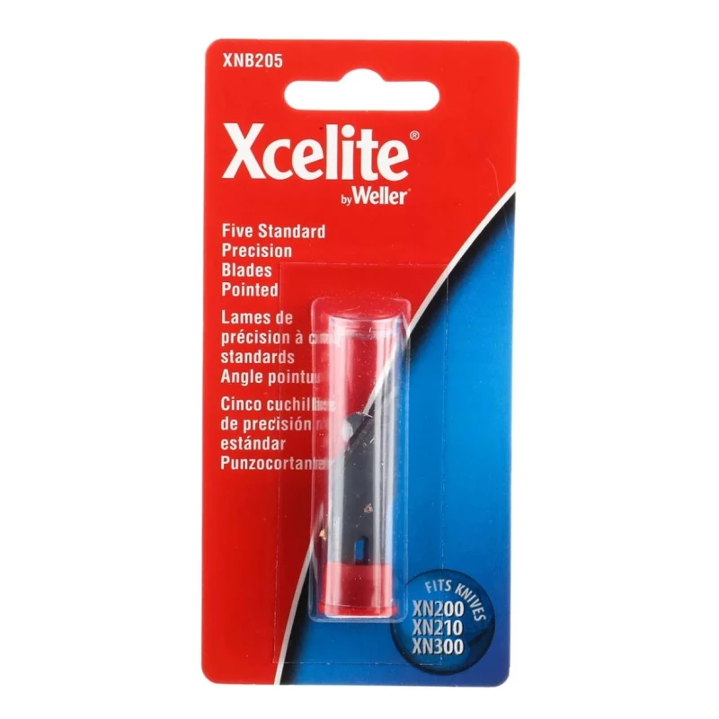 Weller Xcelite Pointed Replacement Knife Blades 5 Pieces XNB205