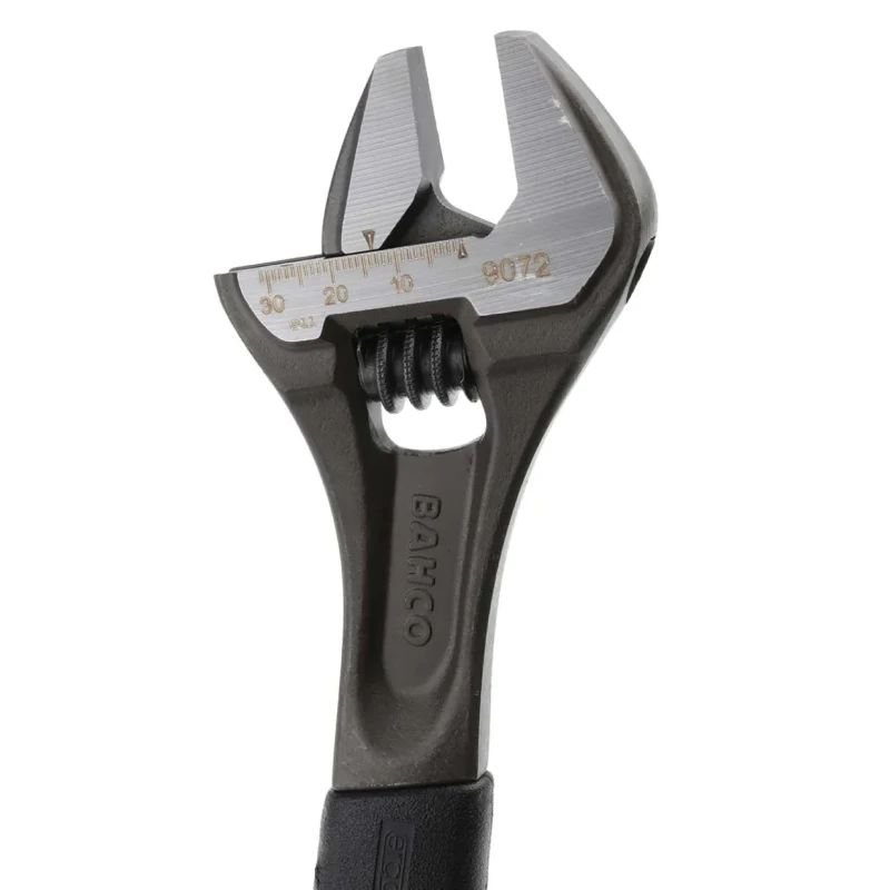 Bahco 31 mm Jaw Capacity Adjustable Spanner 257mm Overall Length Plastic Handle 9072