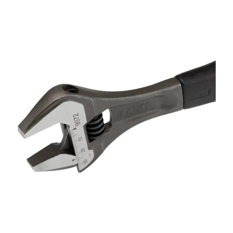 Bahco 31 mm Jaw Capacity Adjustable Spanner 257mm Overall Length Plastic Handle 9072