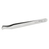 Erem 115mm Carbon Steel Oblique ESD Safe Tweezer 15AGS
