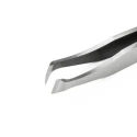 Erem 115mm Carbon Steel Oblique ESD Safe Tweezer 15AGS