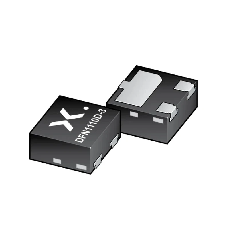 Nexperia Bi-Directional ESD Protection Diode, 3-Pin DFN1110D-3, 24 V Reverse Stand-off Voltage, 1.4 A Peak PESD2CANFD24U-QBZ