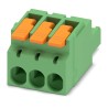 Phoenix Contact Pluggable Terminal Block, 3-Contact, 5.08 mm Pitch, 1 Row, 320 V, 16 A, Polyamide Housing 1110582