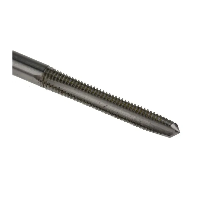 Dormer HSS Straight Flute Machine Threading Tap, M3 Thread Size, Metric Standard, ISO 529, Overall Length 48mm E500M3NO1