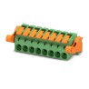 Phoenix Contact Pluggable Terminal Block 8-Contact 5.08 mm Pitch 1 Row 16A Current 320V Voltage Polyamide Housing 1110613
