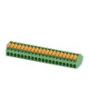 Phoenix Contact Pluggable Terminal Block, 20-Contact, 5.08 mm Pitch, 1 Row, 16A, 320V, Polyamide Housing, Female 1110606