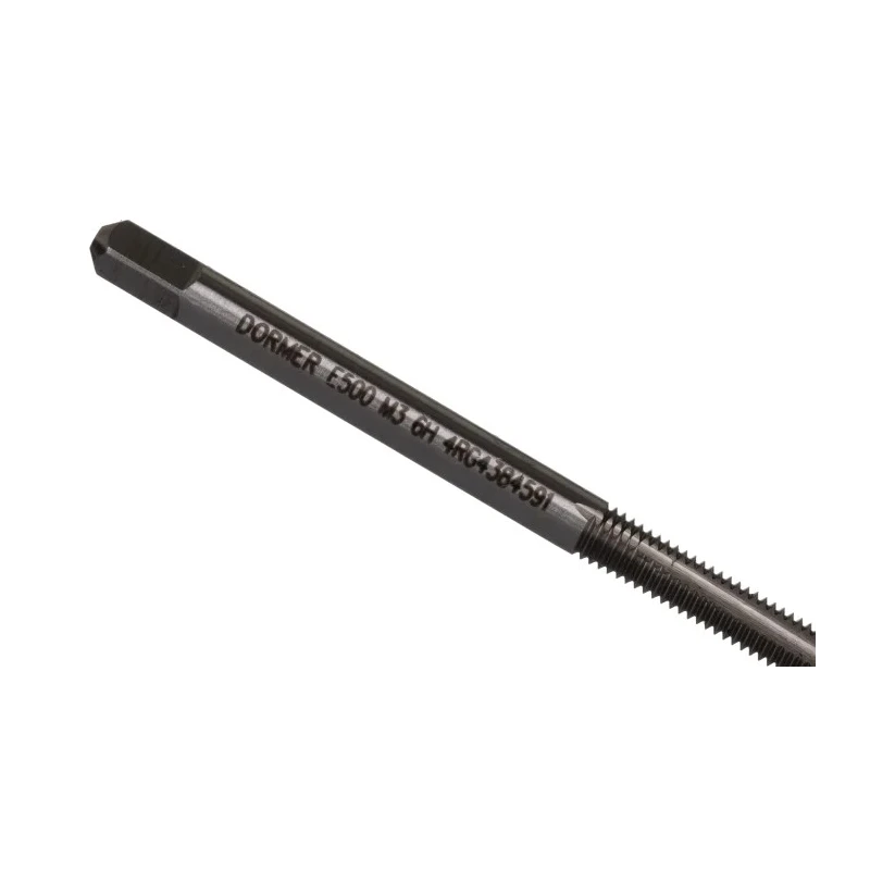 Dormer Threading Tap M3 Thread Metric Standard Machine Tap E500M3NO2