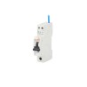 Contactum Residual Current Circuit Breaker with Overload Protection 10A Current Rating 1-Pole 30mA Trip CCPBR0610AB