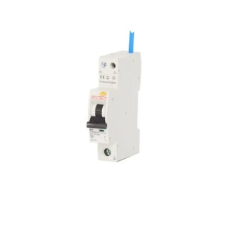 Contactum Residual Current Circuit Breaker with Overload Protection 32A, 1-Pole, 30mA Trip Sensitivity CCPBR0632AB
