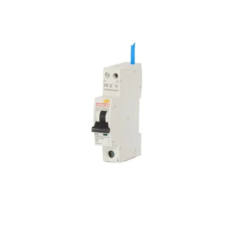 Contactum Residual Current Circuit Breaker with Overload Protection 10A Current Rating 1-Pole 30mA Trip CCPBR1010AC