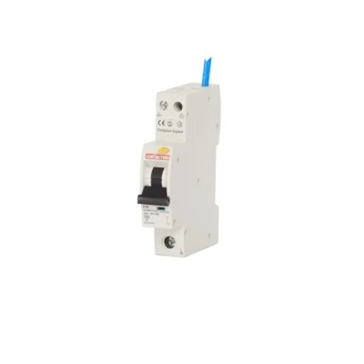 Contactum Residual Current Circuit Breaker with Overload Protection 16A 230V AC Type C Thermal Magnetic DIN Rail CCPBR1016AC