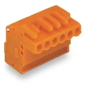 WAGO Pluggable Terminal Block 4-Contact 5.08 mm Pitch 1 Row 300V Polyamide 66 Housing 232-304/026-000