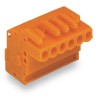 WAGO Pluggable Terminal Block 4-Contact 5.08 mm Pitch 1 Row 300V Polyamide 66 Housing 232-304/026-000