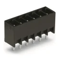 WAGO 714 Series Pluggable Terminal Block 5-Contact 3.5 mm Pitch 1 Row Male Connector 320V 10A 714-135