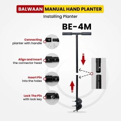 Balwaan Manual Earth Auger 4 Inch BE-4M