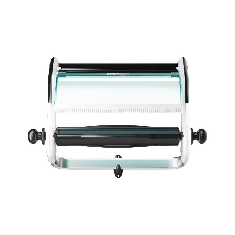 Tork Wall-Mounted Wiper Dispenser, Plastic and Metal, White, 274mm x 463mm x 646mm 652100