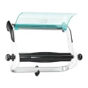 Tork Wall-Mounted Wiper Dispenser, Plastic and Metal, White, 274mm x 463mm x 646mm 652100