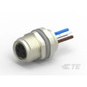TE Connectivity Circular Connector 4 Contacts Rear Mount M8 Socket Female IP67 T4 Series T4071017041-001