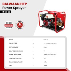 Balwaan BHX-22 HTP Sprayer with 80cc BX 80 Engine MTAK-EN-PO-5398