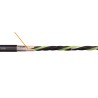 Igus 4 Core Black Multi-Core Main Power Cable 1.5mm² CSA Polyvinyl Chloride Jacket 85°C 100 m CF31.15.04 (100m)