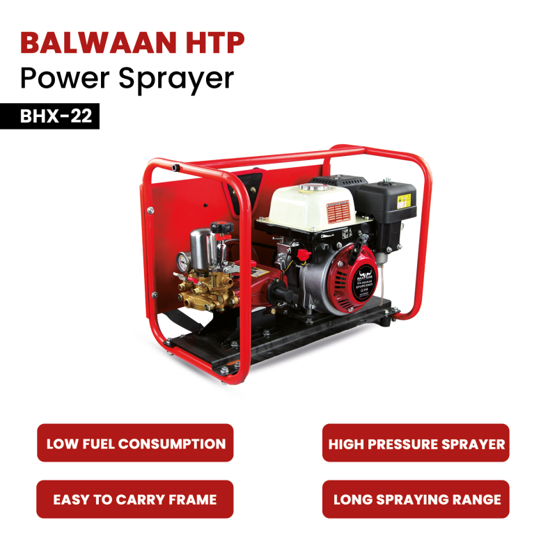 Balwaan BHX-22 HTP Sprayer with 80cc BX 80 Engine MTAK-EN-PO-5398