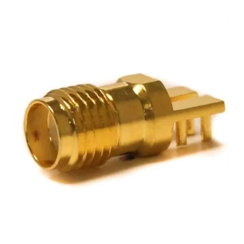 Mueller Electric SMA Series Coaxial Connector Edge Female SMA, 50 Ω, Straight Body Solder BU-1420761801