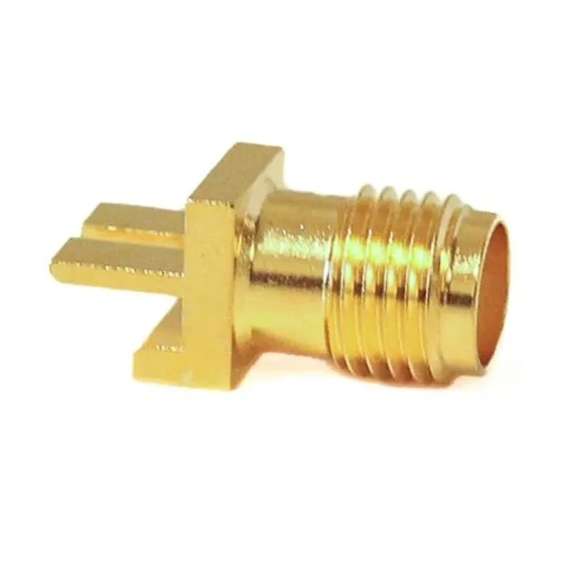 Mueller Electric SMA Series Coaxial Connector Edge Female SMA 50 Ω Straight Body Solder BU-1420761851