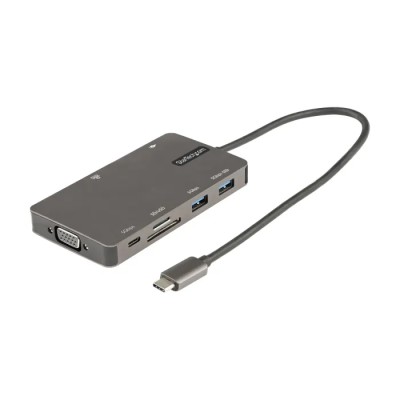 StarTech.com USB C Docking Station 3840 x 2160 Pixel HDMI VGA 3 USB Ports USB 3.1 Gen 1 DKT30CHVSDPD