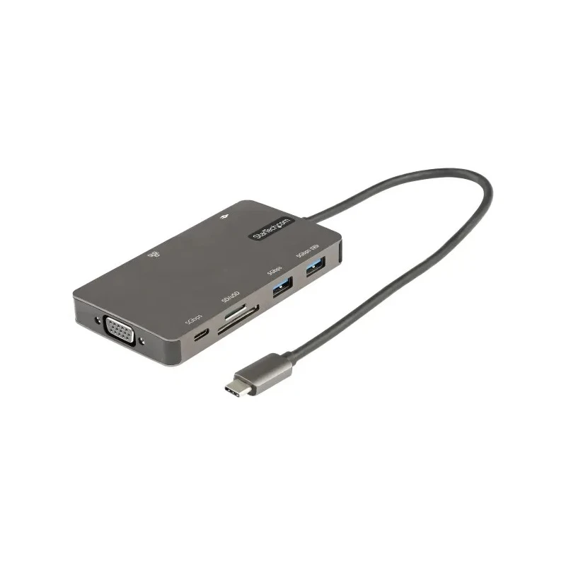 StarTech.com USB C Docking Station 3840 x 2160 Pixel HDMI VGA 3 USB Ports USB 3.1 Gen 1 DKT30CHVSDPD