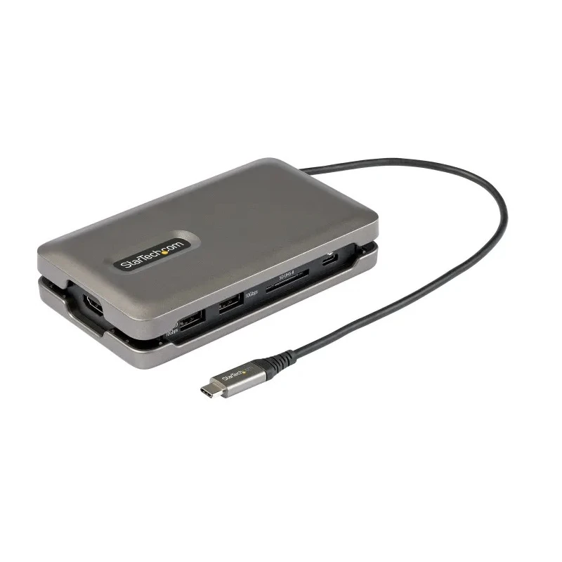 StarTech.com USB C Docking Station with 3840 x 2160 Pixel 4K HDMI, 3 USB 3.2 Ports, Gigabit Ethernet, SD Card DKT31CSDHPD3