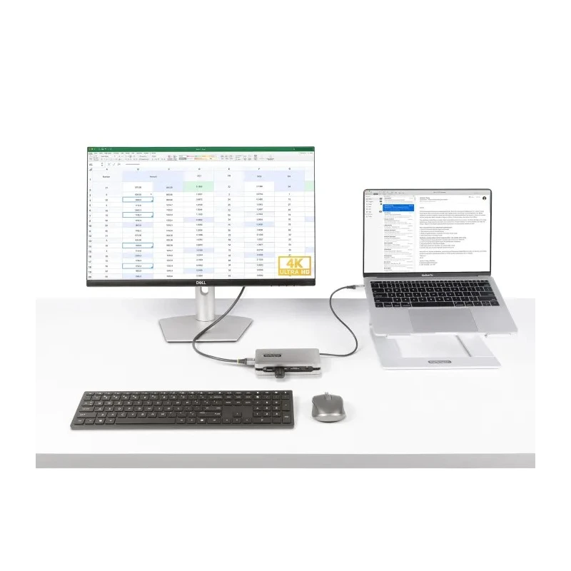 StarTech.com USB C Docking Station with 3840 x 2160 Pixel 4K HDMI, 3 USB 3.2 Ports, Gigabit Ethernet, SD Card DKT31CSDHPD3