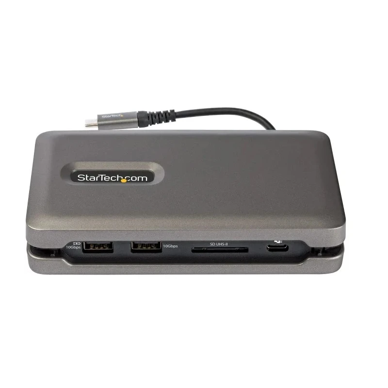 StarTech.com USB C Docking Station with 3840 x 2160 Pixel 4K HDMI, 3 USB 3.2 Ports, Gigabit Ethernet, SD Card DKT31CSDHPD3