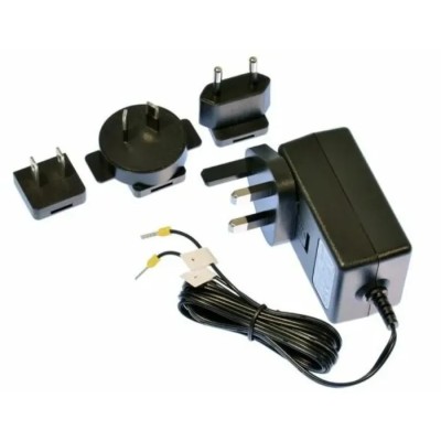 Brainboxes AC/DC Power Adapter Screw Lock 4mm Tip USB Terminal Block 12V DC Output 3A PW-400
