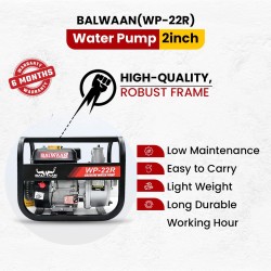 Balwaan WP-22R 7HP Water Pump, MTAK-EN-WA-4972