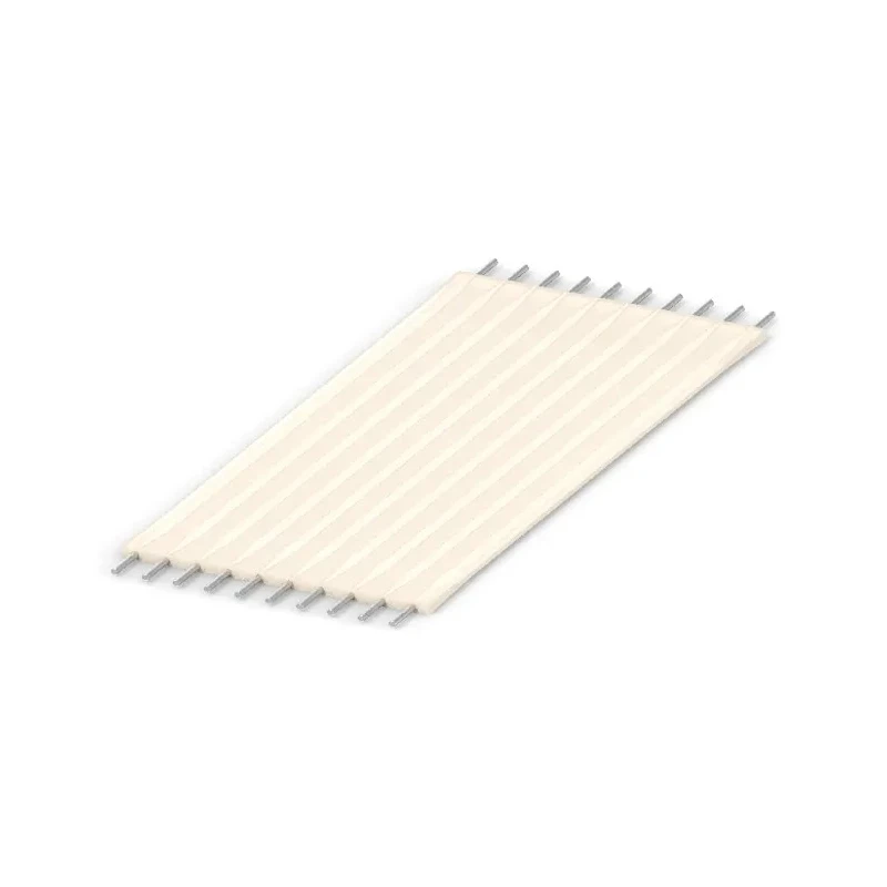 TE Connectivity Jumper Female Grey Flat Flexible Strip Jumper 10 Way 1 Row 2.54 mm Pitch 9-6474612-1