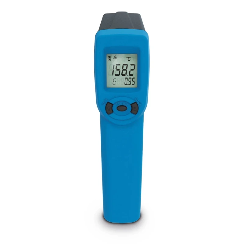 SAUERMANN. Infrared Thermometer, -40 °C to +500 °C, ±2°C Accuracy, Adjustable Emissivity, 1.5 V AAA Battery, RSCAL Si-TI3