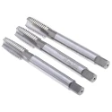 Dormer High-Speed Steel M12 Thread Machine Tap Set, 3 Pieces, Straight Flute, ISO 529 Compliant E500M12NO6