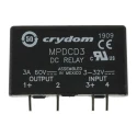 Crydom DRA1 Series Solid State Relay, 3 A Load, 60 V dc Load, 32V dc Control, DIN Rail Mount DRA1